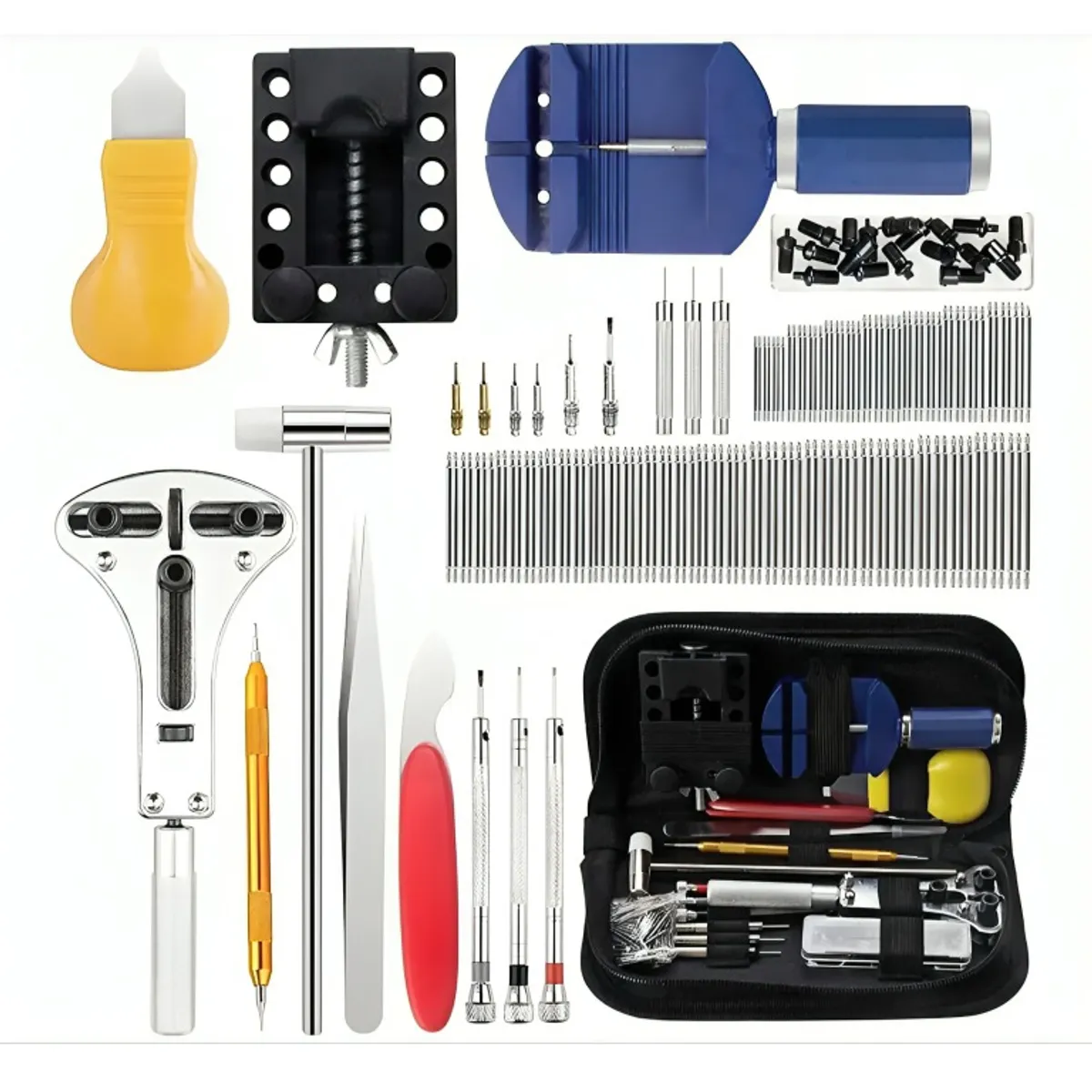 OEM - Kit Herramientas Reparación De Relojes 147 Pcs