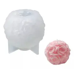 GENERICO - Moldes Para Hacer Velas Moldes Resina Molde Vela Rosas 3d