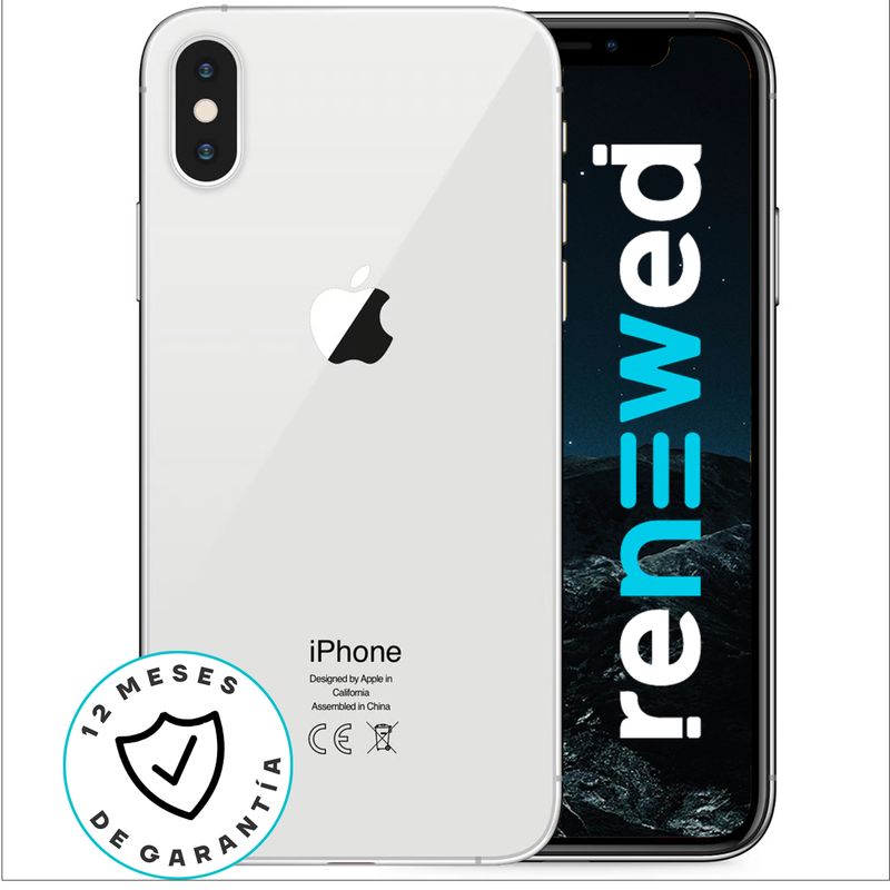 APPLE - iPhone XS 64 gb Plata - Reacondicionado