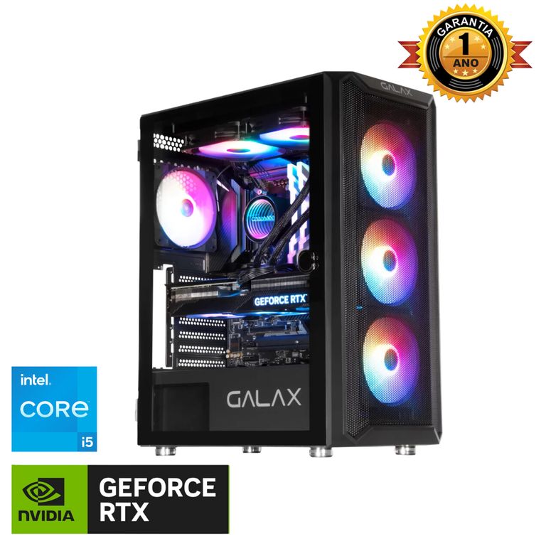 INTEL PC GAMER Intel I5 13400F, RTX 5060TI, 16 GB RAM, 1 TB SSD M