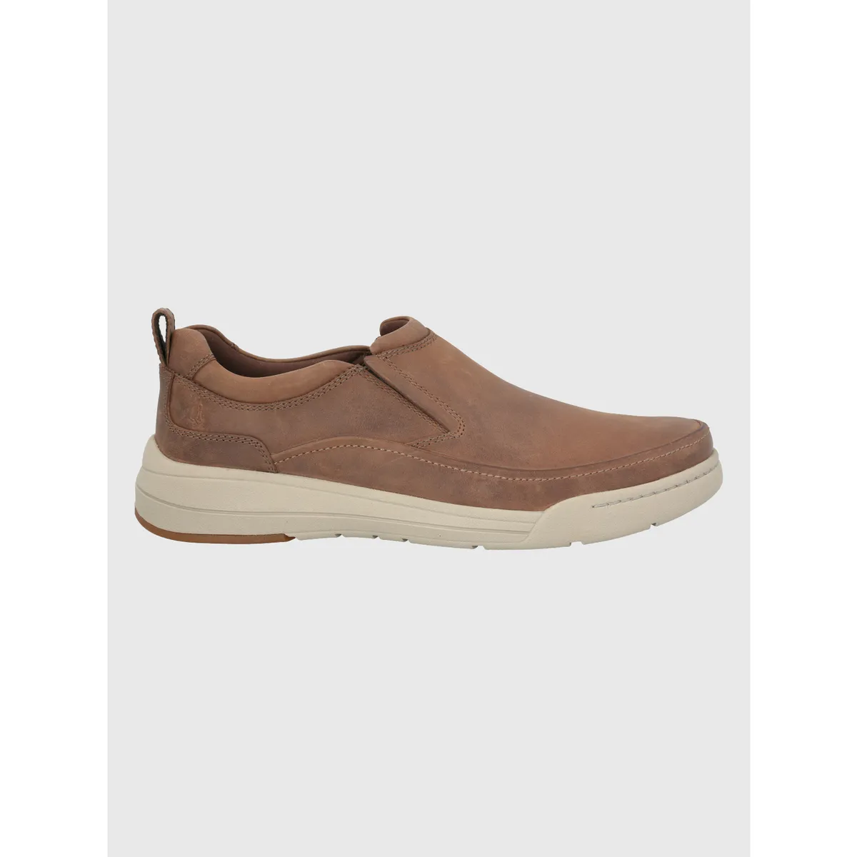 HUSH PUPPIES - Zapatilla Cuero Café Hombre Hunt HUSH PUPPIES