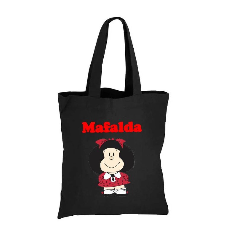 GENERICO - BOLSO TOTE BAG  MAFALDA HISTORIETAS  35 X 40 CM