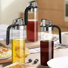 GENERICO - Frasco De Vidrio Para Aceite De Cocina 550ml