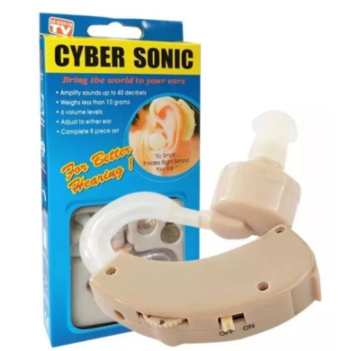 GENERICO - Audífono Amplificador Contra Sordera