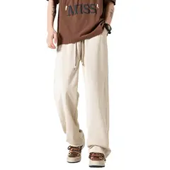 BLWOENS - Pantalones largos de primavera y otoño para hombres - Beige
