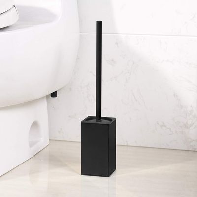 Imagen 2 del producto Cepillo De Baño Inodoro Metálico Negro Moderno
