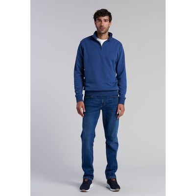 Imagen 2 del producto Poleron Medio Cierre Blaine Azul