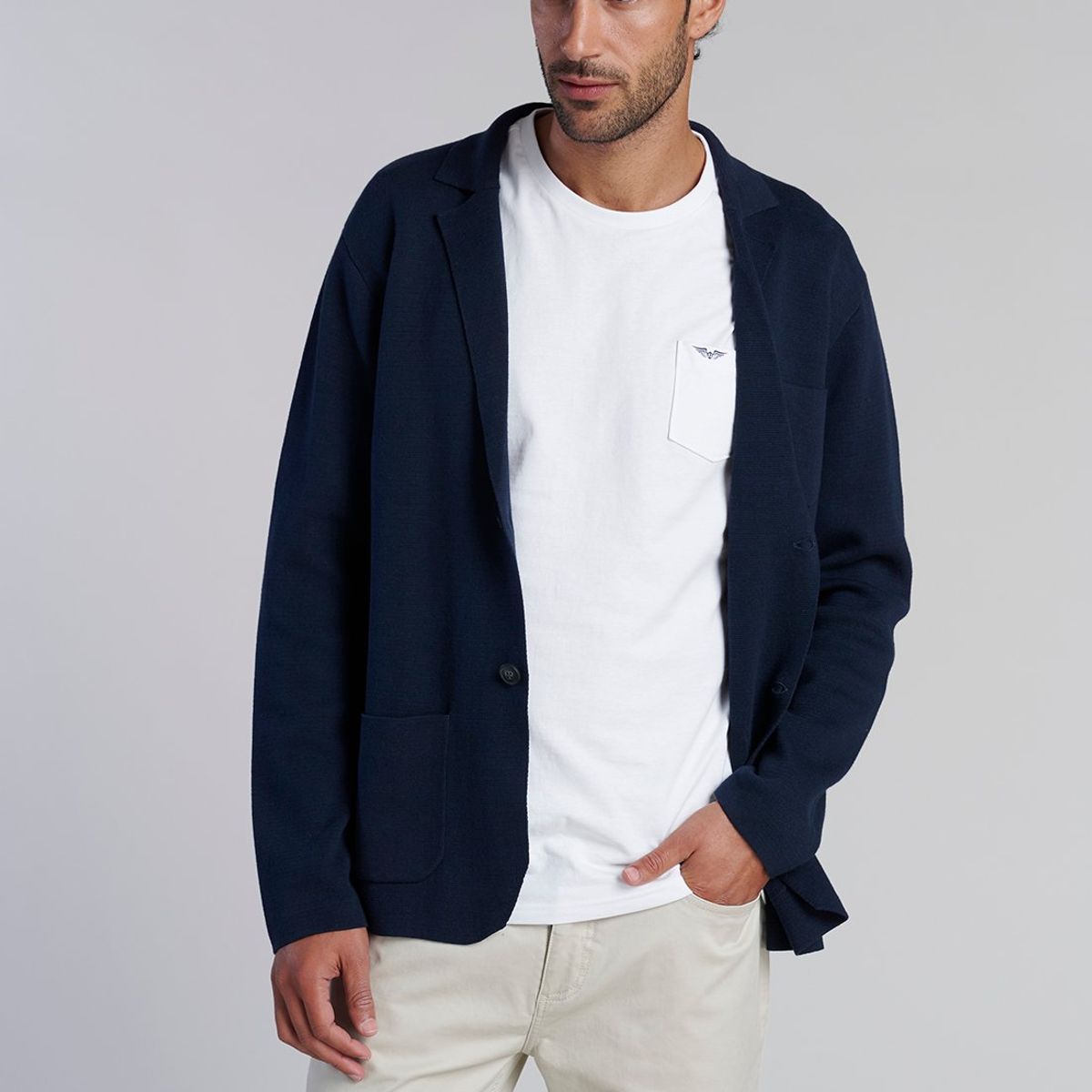 FEROUCH - Cardigan Erie F Azul Ferouch