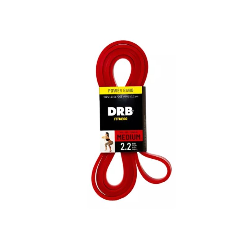 GENERICO - Power Band 22 X 4.5 X 2080 Medium RED