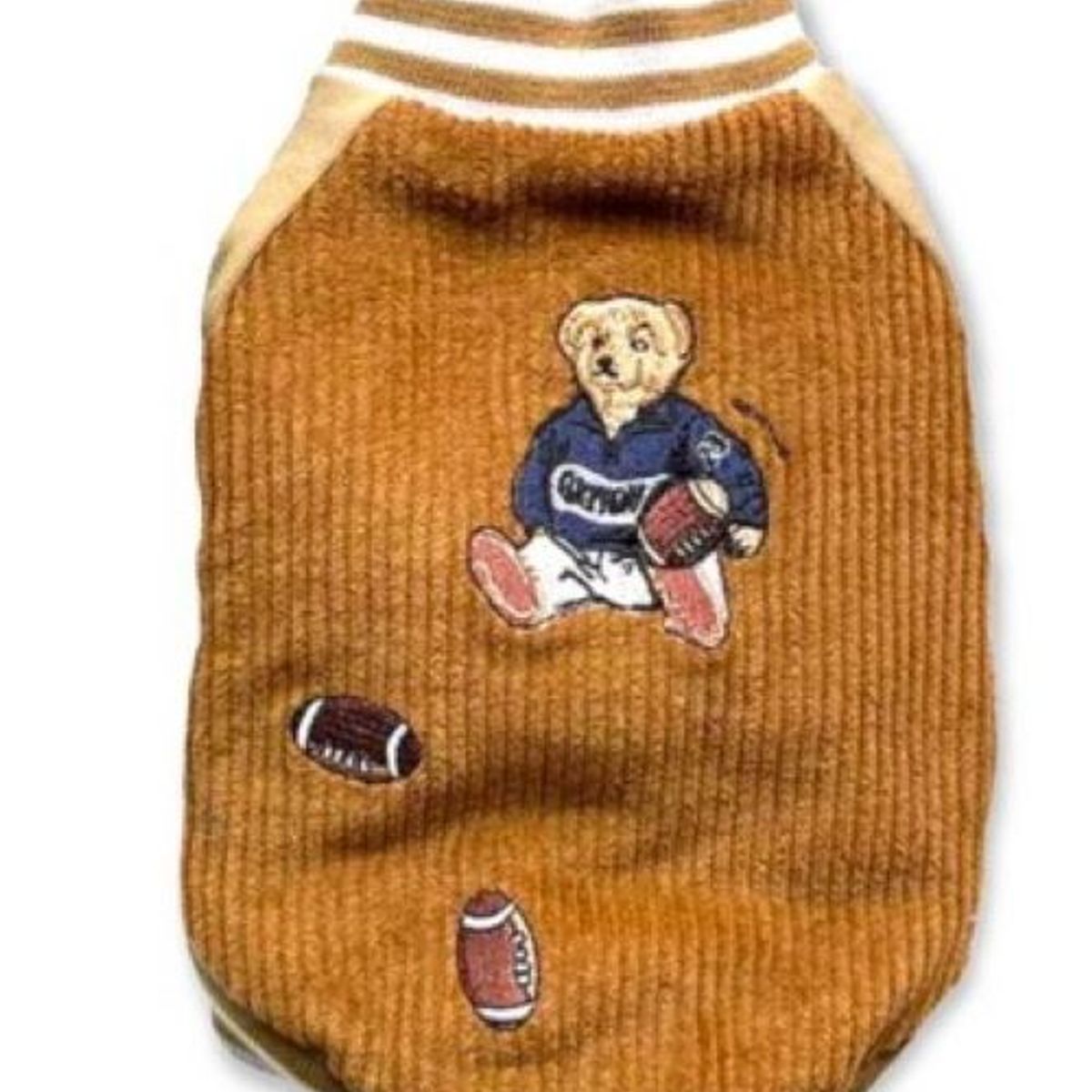 GENERICO - Chaqueta Cotelè Beige para perros TL