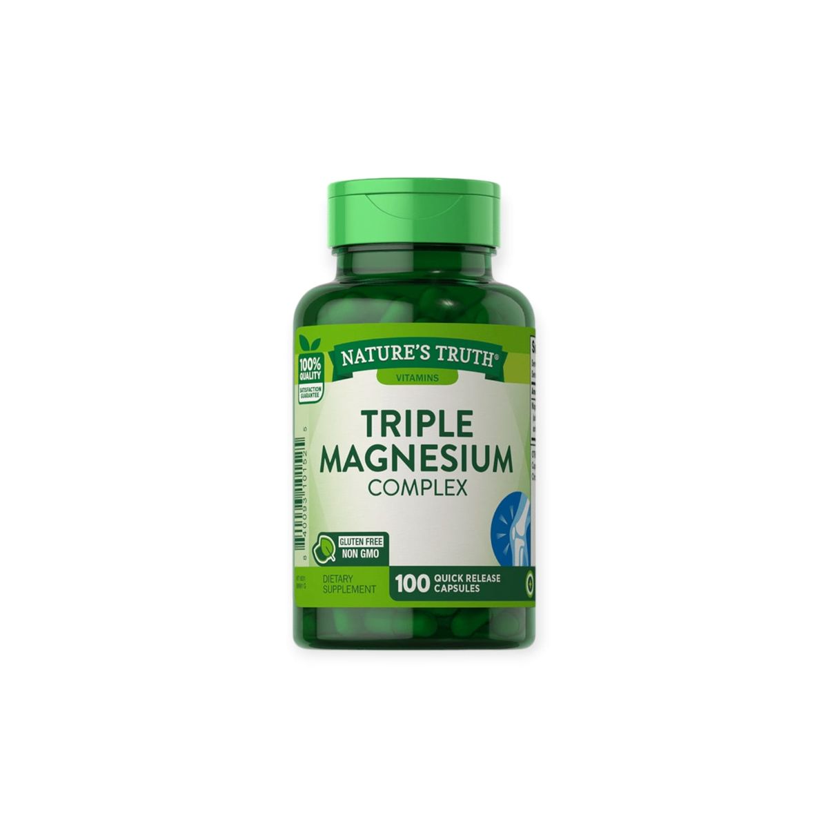 NATURE'S TRUTH - TRIPLE MAGNESIO COMPLEX 400MG 100 CAPSULAS - NATURE'S TRUTH
