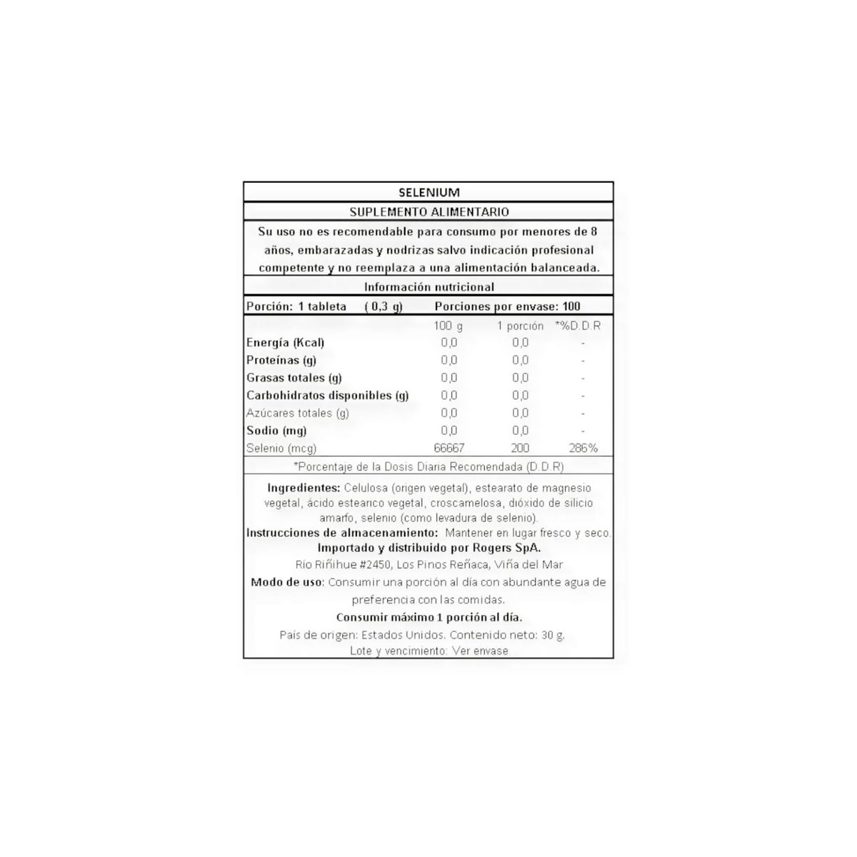 NATURE'S TRUTH - SELENIO 200 MCG 100 TABLETAS - NATURE'S TRUTH