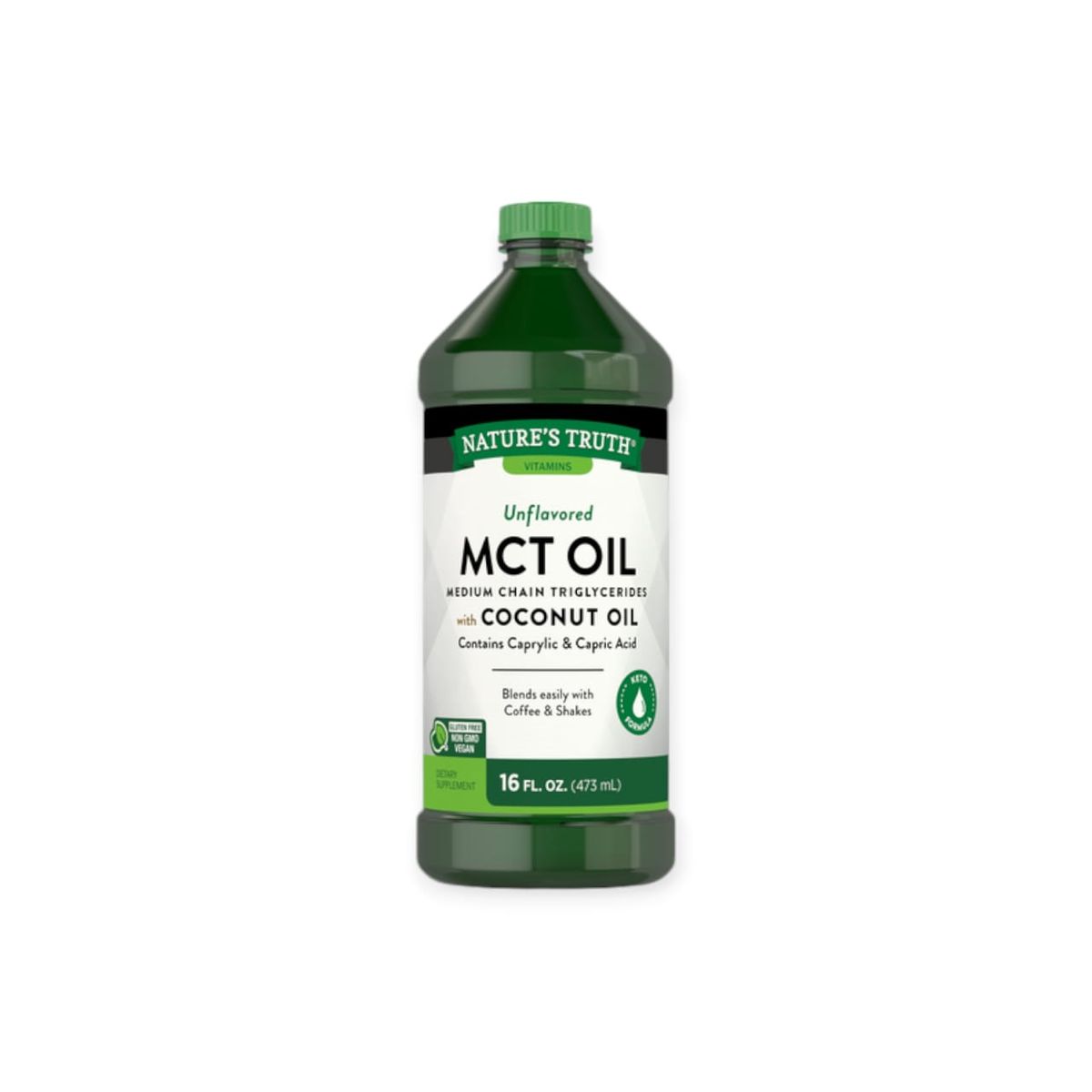 NATURE'S TRUTH - MCT OIL COCONUT 473ML - NATURES TRUTH