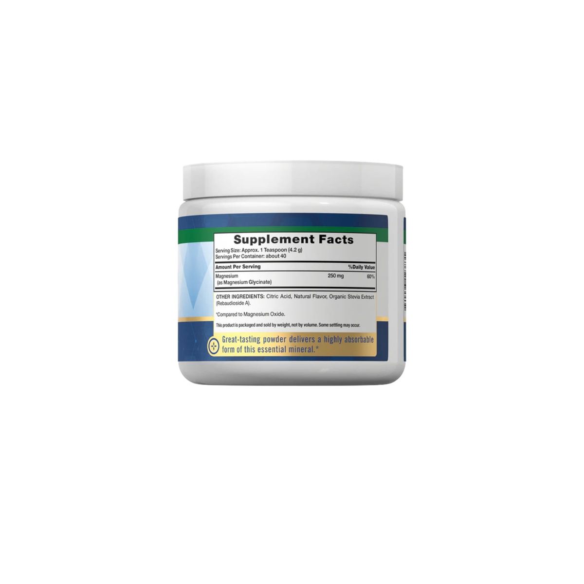 NATURE'S TRUTH - MAGNESIO GLYCINATE POWDER 170G LIMON - NATURES TRUTH