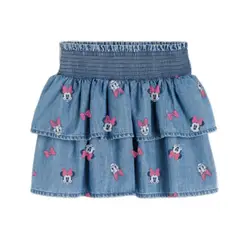 DISNEY - Falda Niña Vuelos Denim Minnie