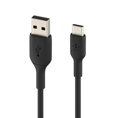 Imagen 2 del producto Cable USB-A a USB-C 1.0 Mt PVC Negro