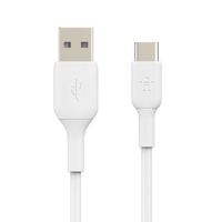 Cable USB-A a USB-C 1.0 Mt PVC Blanco