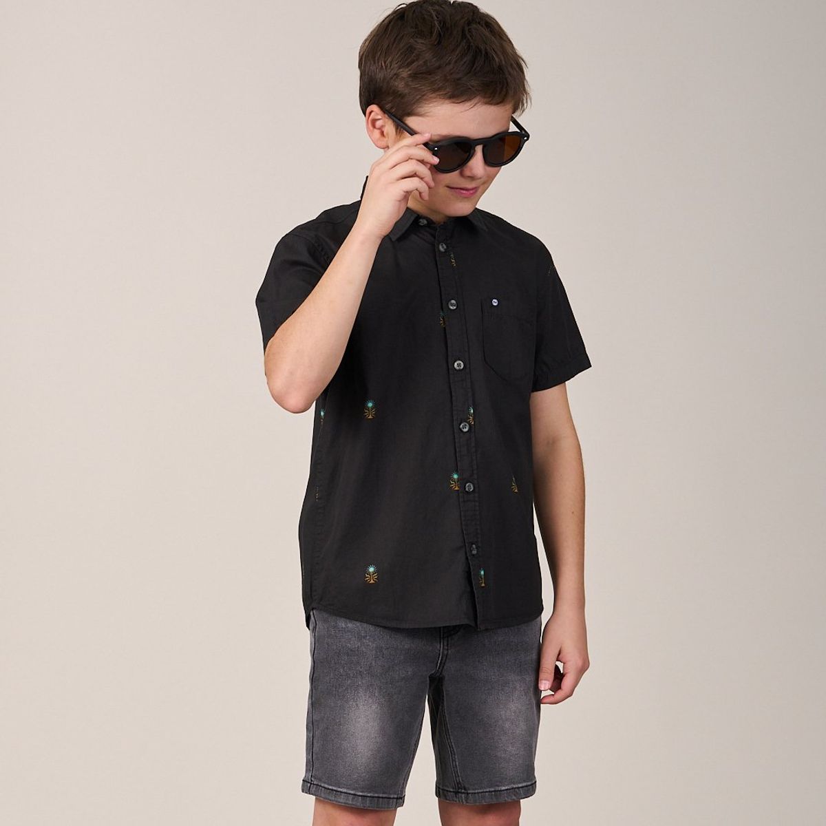 POLEMIC - Camisa Print manga corta VV5168  - Polemic Kids