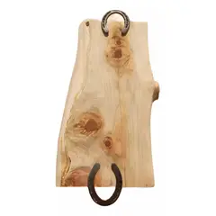 BOSQUE SUR SPA - Tabla rústica para picar de madera nativa Ciprés Macrocarpa