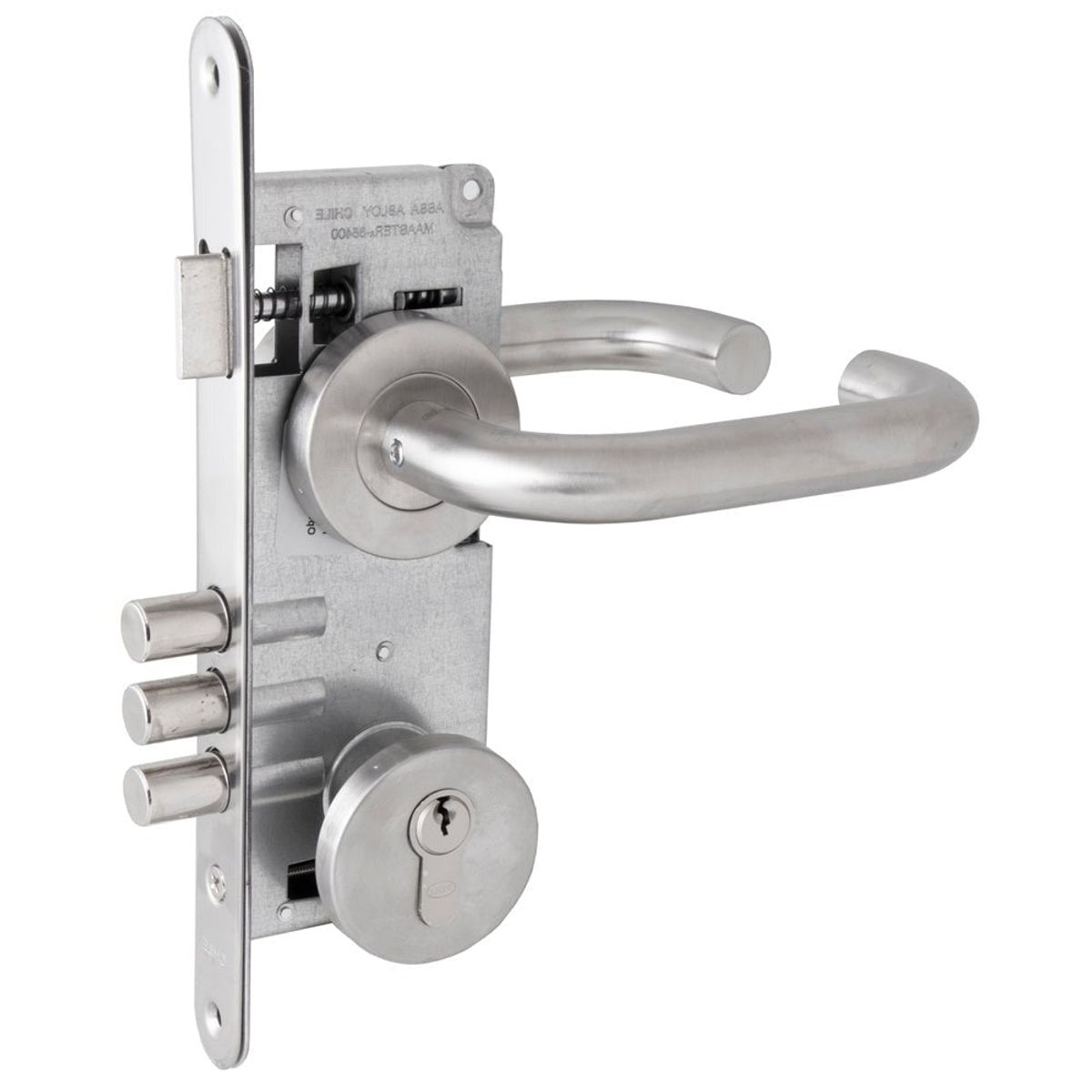 POLI - Cerradura Embutida POLI Marsella B40 Oficina/Dormitorio