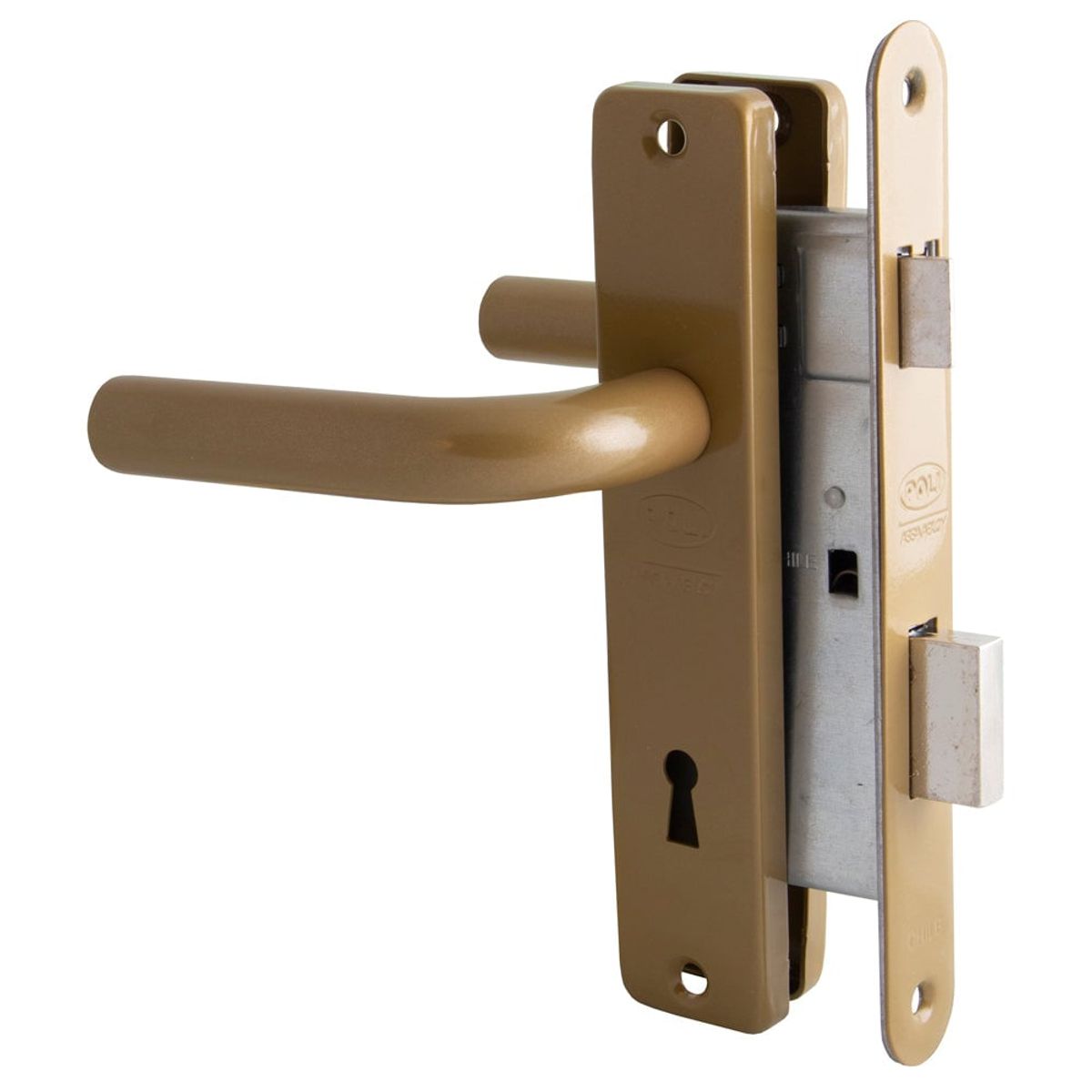 POLI - Cerradura Embutida POLI Clasica Kenzo B40 Dormitorio 