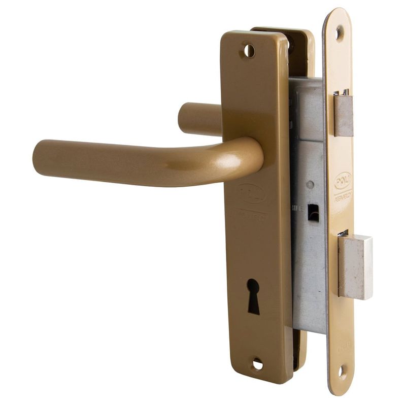 POLI - Cerradura Embutida POLI Clasica Kenzo B40 Dormitorio 