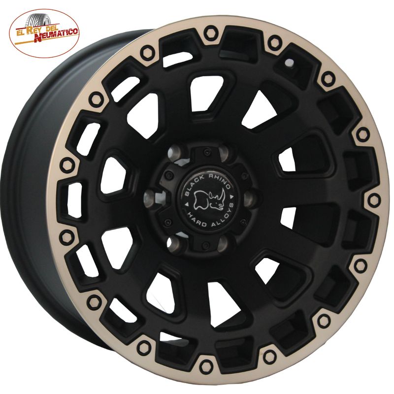 GENERICO - Juego 4 llantas 17x9" 6x139.7 OFF:O CB110-Rey Del Neumático
