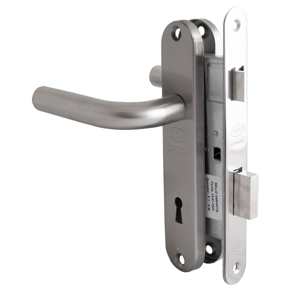 POLI - Cerradura Embutida POLI Futura Kenzo B40 Dormitorio