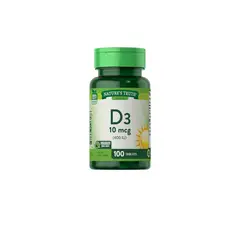 NATURE'S TRUTH - VITAMINA D3 400 IU 100 TABLETAS -