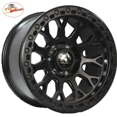 GENERICO - Juego 4 llantas 17x9" 6x139.7 OFF-12 CB110-Rey Del Neumático
