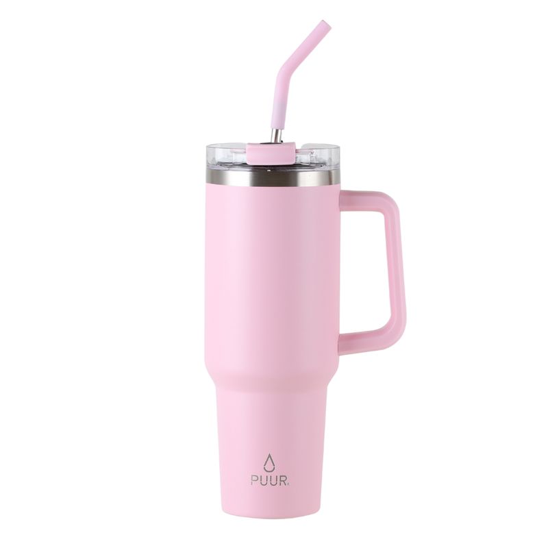 PUUR - Vaso Térmico Puur Mug  Rose Hermético 1200 ml