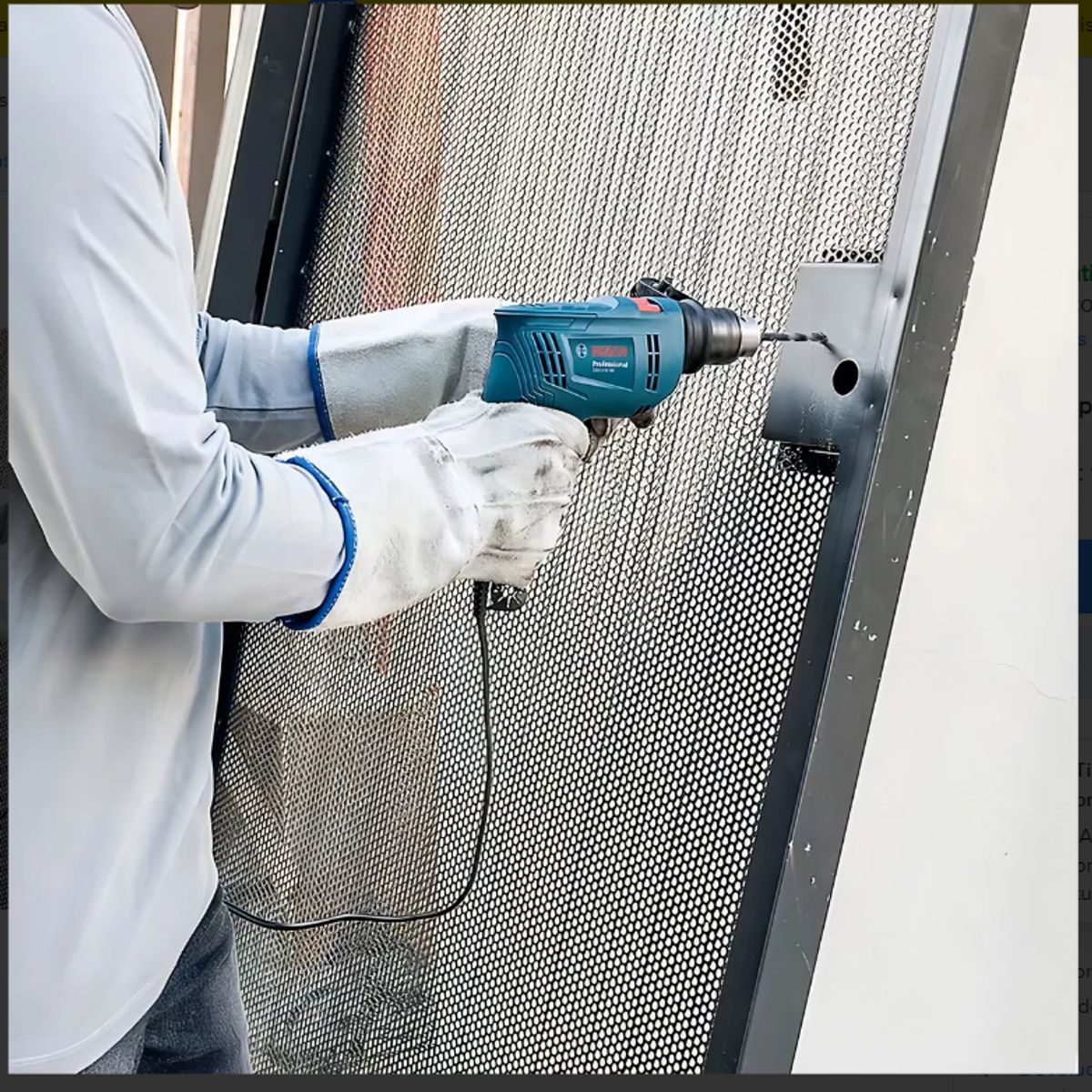 BOSCH - Taladro percutor atornillador eléctrico de 13mm