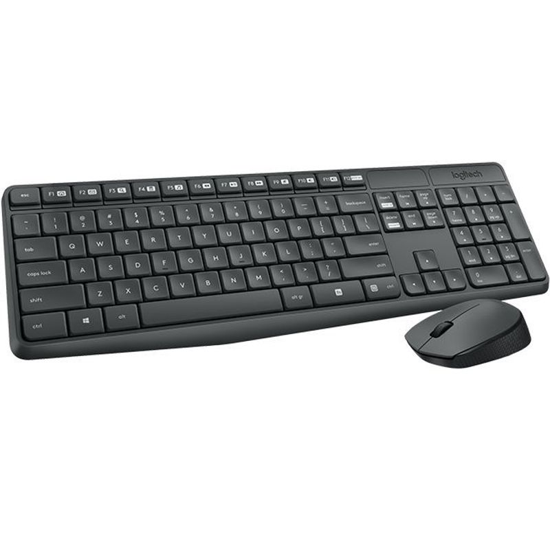 LOGITECH - Kit Teclado Mouse LOGITECH Inalambrico MK235