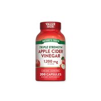 VINAGRE DE MANZANA 1200MG 200 CPS -