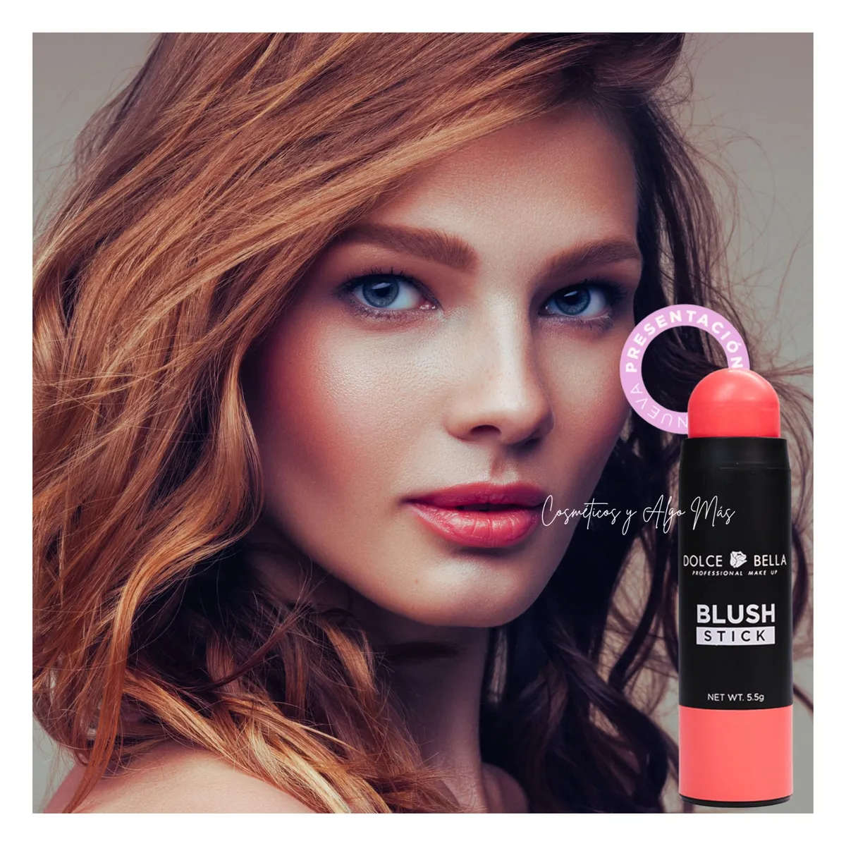 DOLCE BELLA - Rubor En Barra de alta pigmentación Blush Stick Dolce Bella