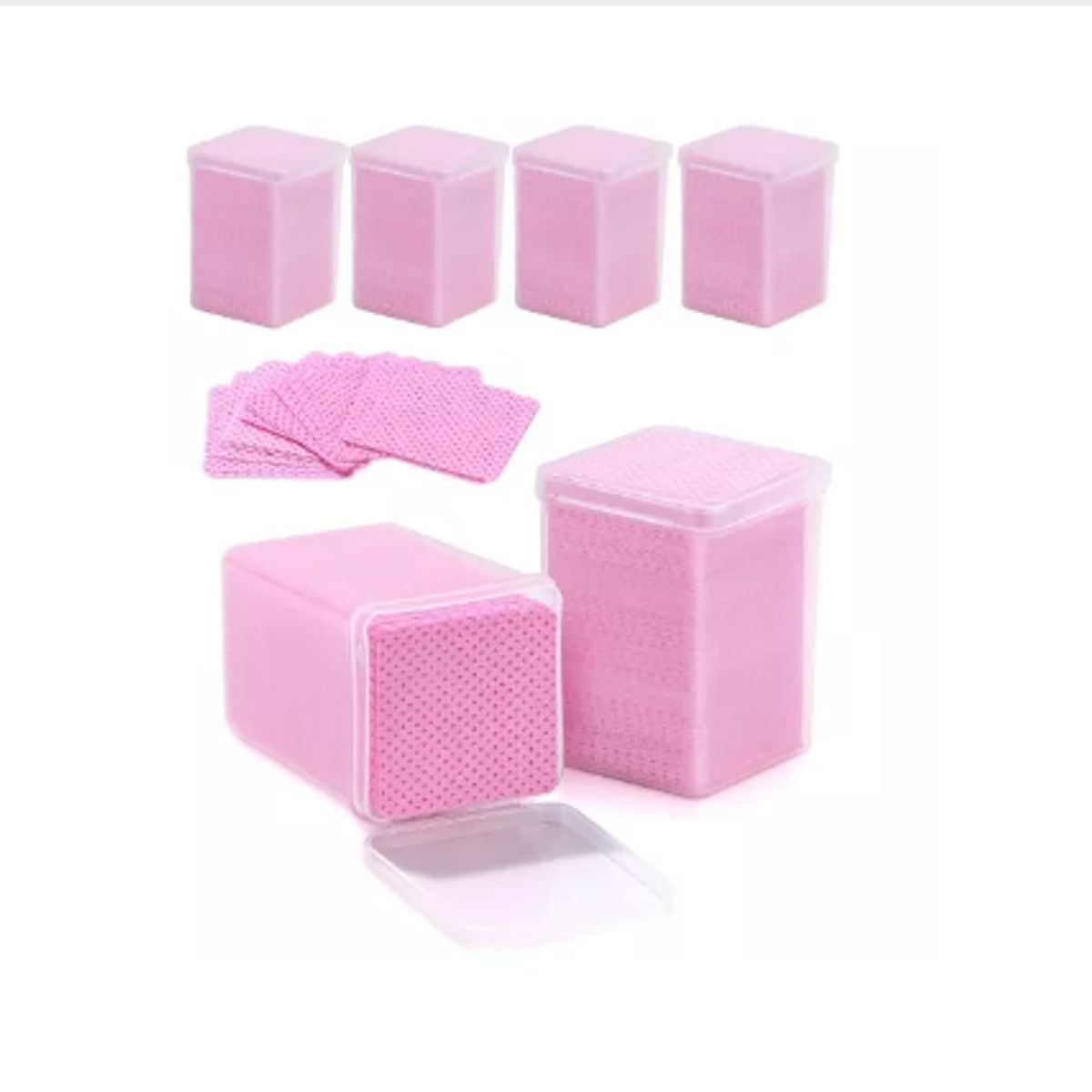 GENERICO - Papel Sin Pelusa Para Extensiones De Pestañas O Uñas 800pcs