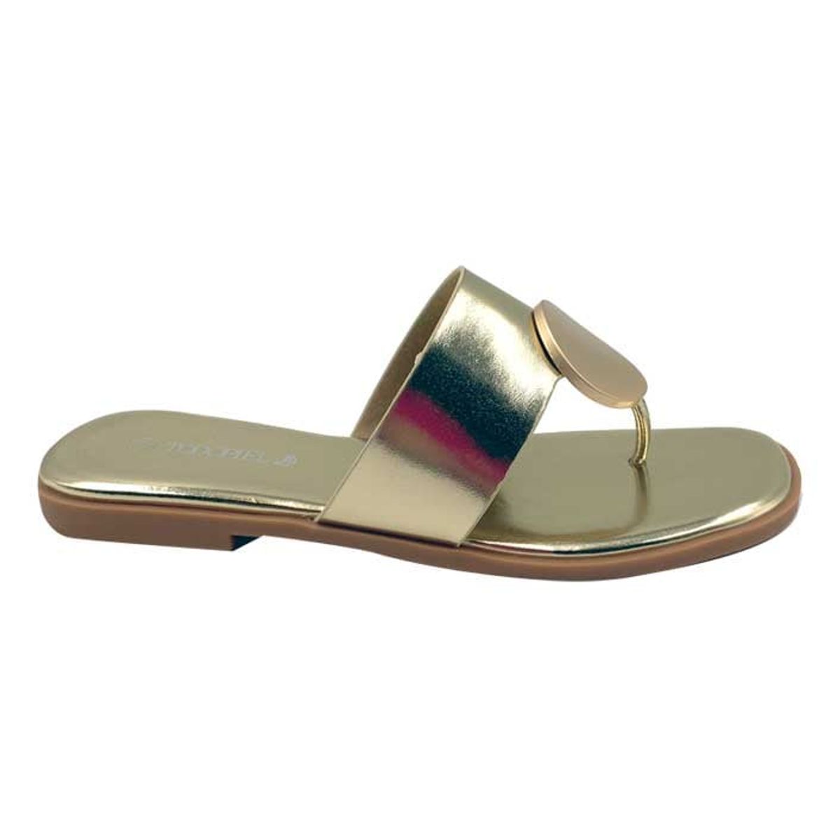 TODOPIEL - Sandalia Mujer Dorado Todopiel