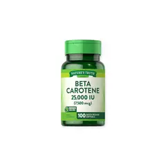 NATURE'S TRUTH - BETACAROTENO 25000 IU (7500MCG) 100 SOFTGELS -