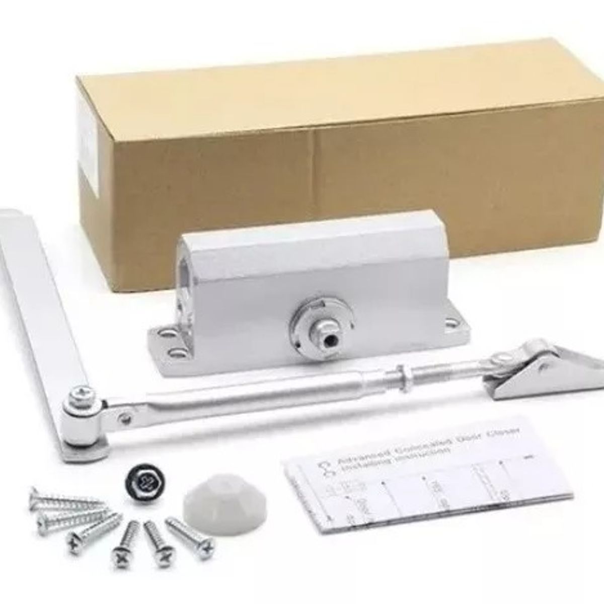 GENERICO - Cierra Puertas Brazo Hidraulico 25 A 45 Kg