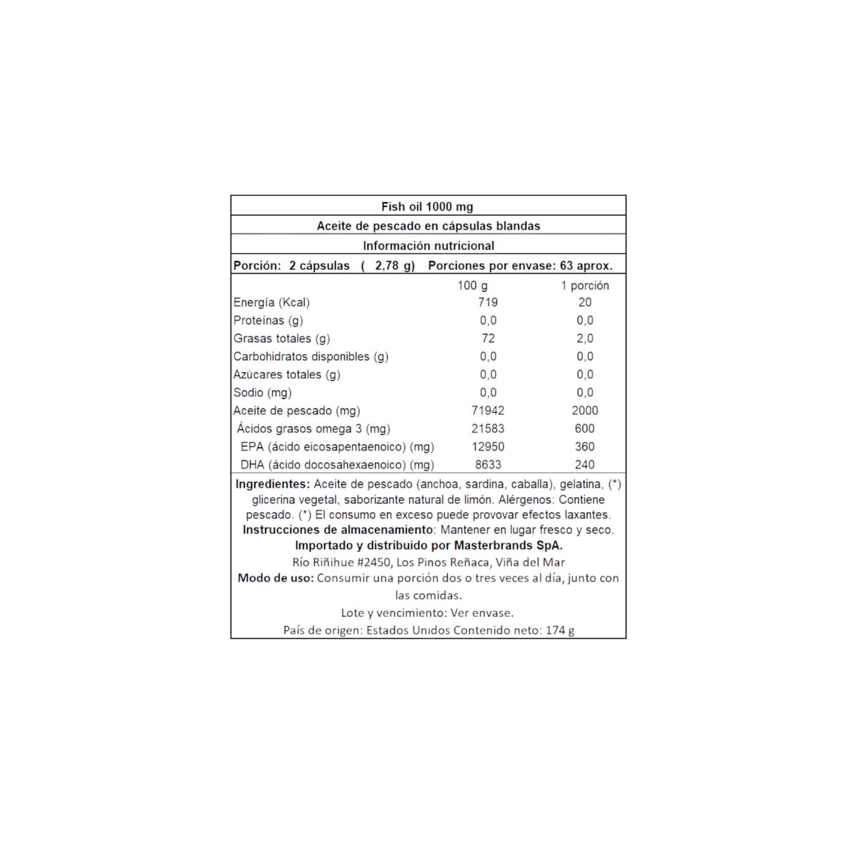 NATURE'S TRUTH - OMEGA 3 FISH OIL 2000MG 125 CAPS - NATURE'S TRUTH