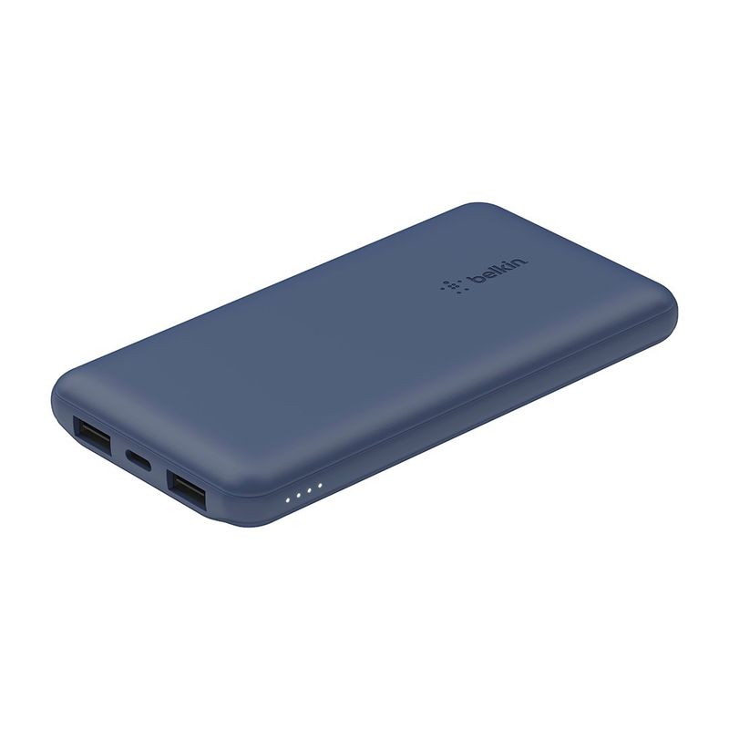 BELKIN - Bateria 10000 mAh USB-A y USB-C 15W Belkin Azul