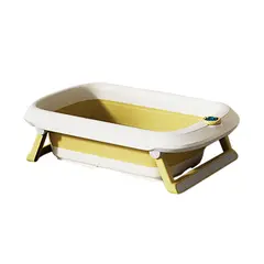 PUMUCKI - Bañera Plegable Digital Dorada