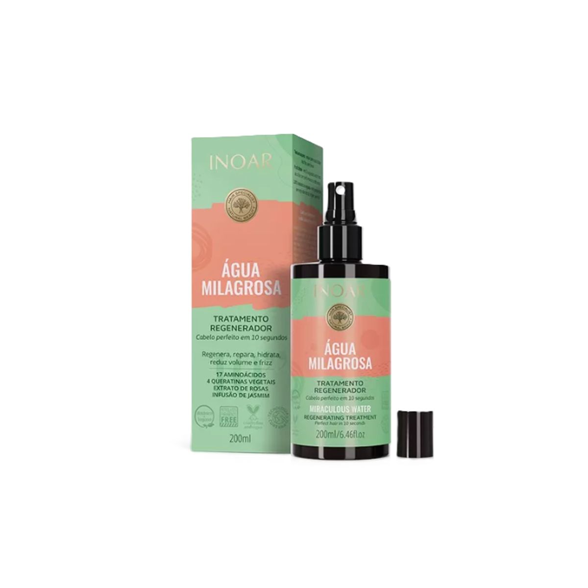 INOAR - Inoar Agua Milagrosa Tratamiento Regenerador 200ml