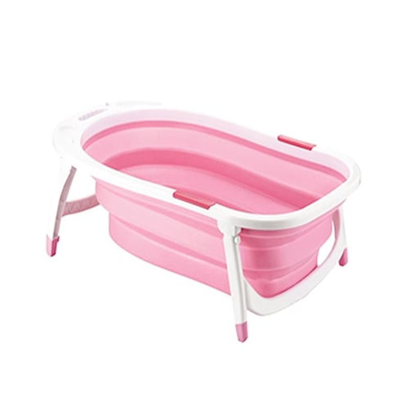 PUMUCKI - Bañera Plegable Rosa Pumucki