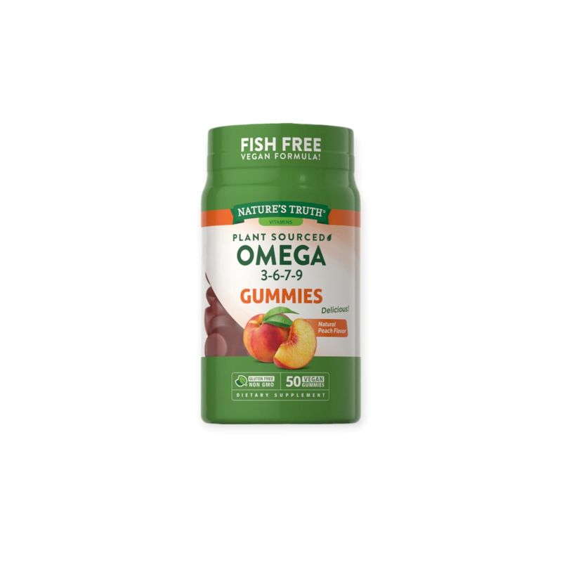 NATURE'S TRUTH - OMEGA 3-6-7-9 VEGANO 50 GOMITAS - NATURE'S TRUTH