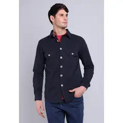 SOVIET - Camisa Lisa Manga Larga