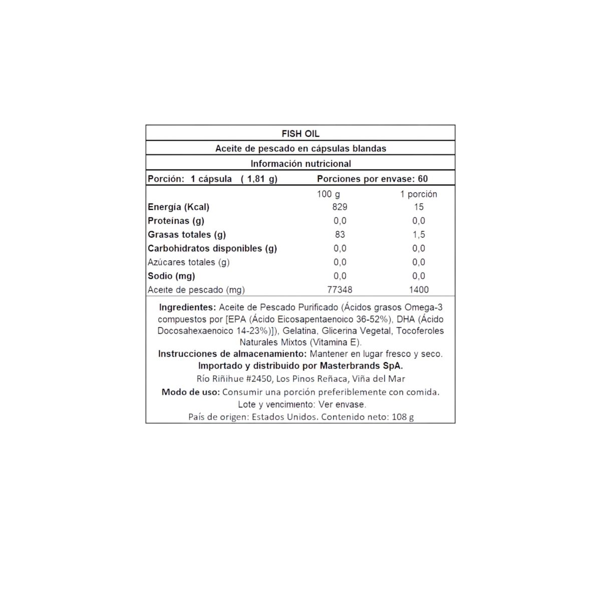 NATURE'S TRUTH - OMEGA 3 FISH OIL 1400 MG - 60 CAPS - NATURE'S TRUTH