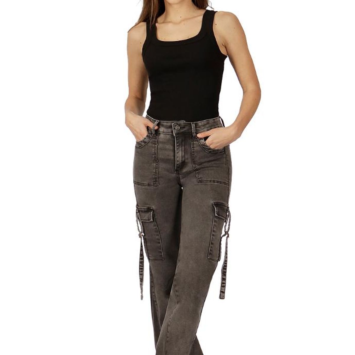 DIVINO JEANS - Jeans Amanda IV Gris Divino Jeans