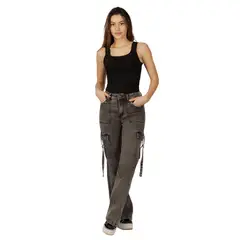 DIVINO JEANS - Jeans Amanda IV Gris - Gris