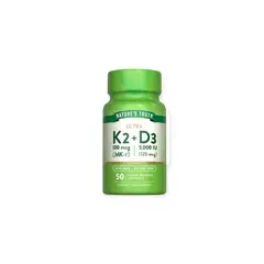 NATURE'S TRUTH - VITAMINA ULTRA K2 + MK-7 + D3 - 50 CPS -